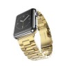 Curea Techsuit W036, Compatibila Cu Apple Watch 1 / 2 / 3 / 4 / 5 / 6 / 7 / SE - 42/45mm, Metalic, Gold